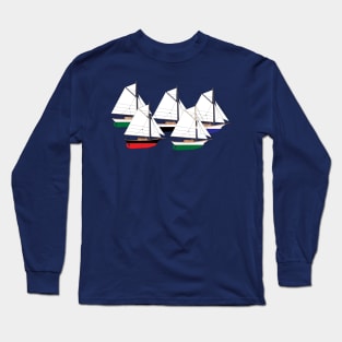 Friendship Sloop Sailboat Long Sleeve T-Shirt